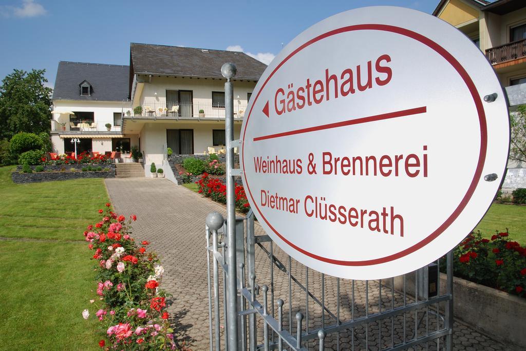 Hotel Gastehaus Dietmar Clusserath Trittenheim Exterior foto